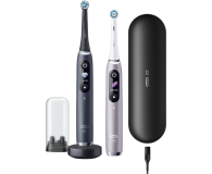 Oral-B Szczoteczeka magnetyczna iO9 Duo (czarna + różowa) - 1069527 - zdjęcie 2